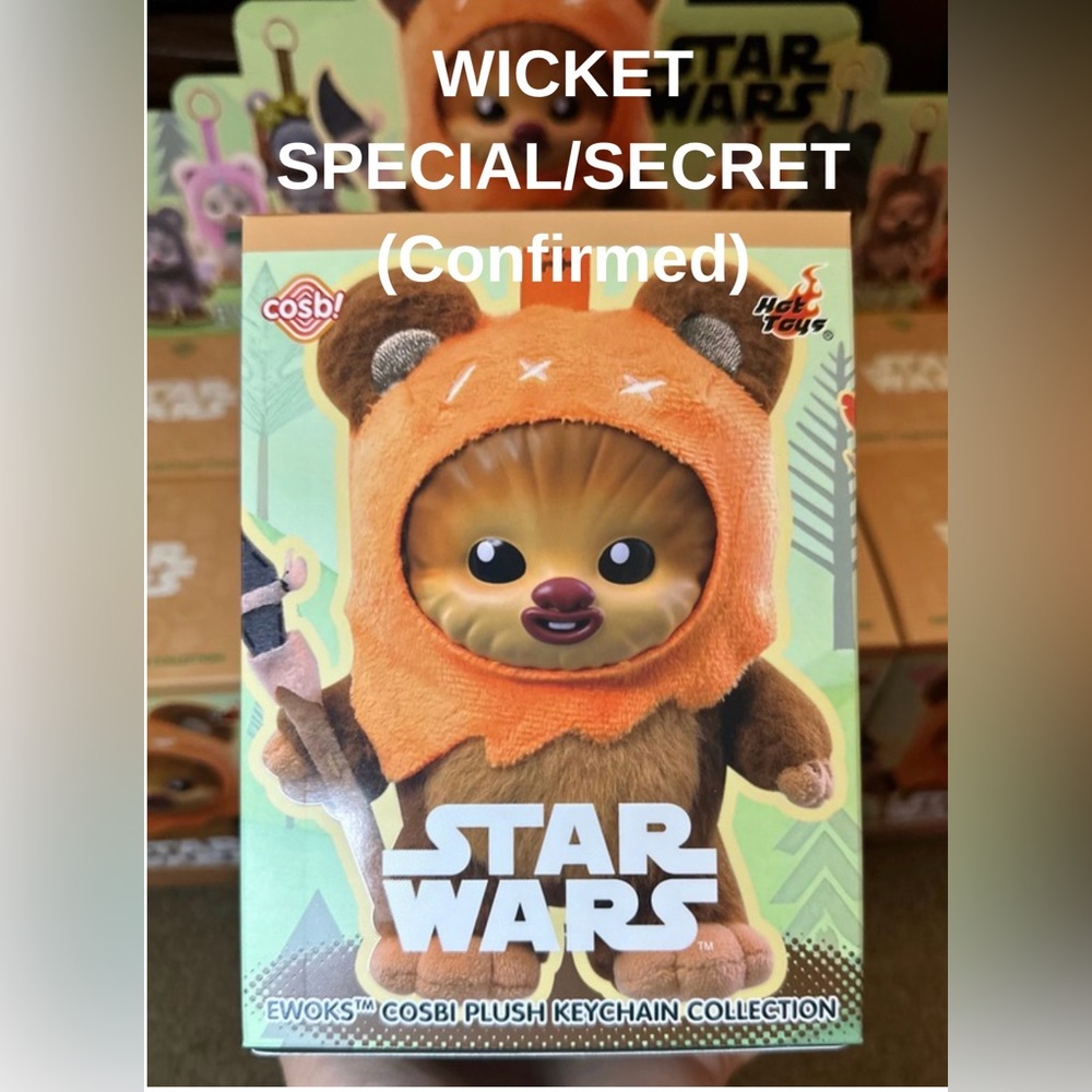 Star Wars Ewoks Cosbi Plush Keychain